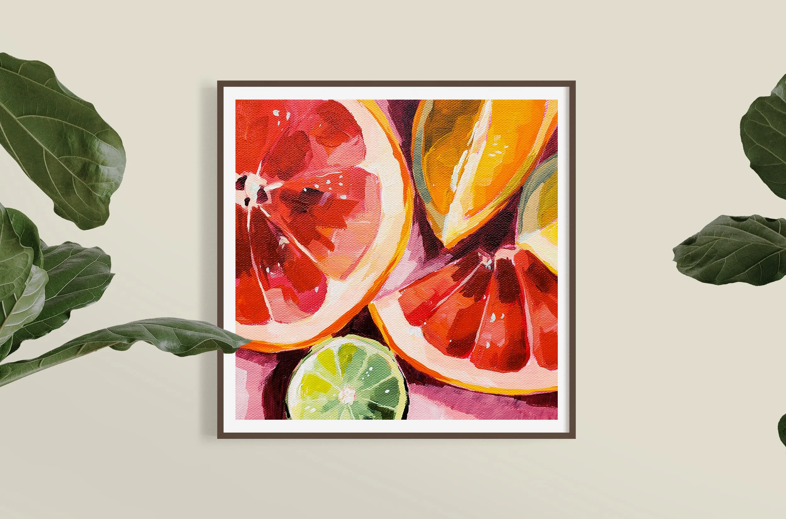 Citrus 8x8 print — Svitlana M. Fine Art